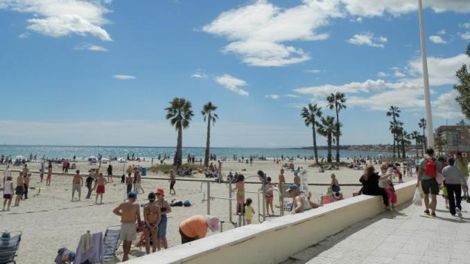 Apartamento En Torrevieja A 50M Playa Eksteriør billede